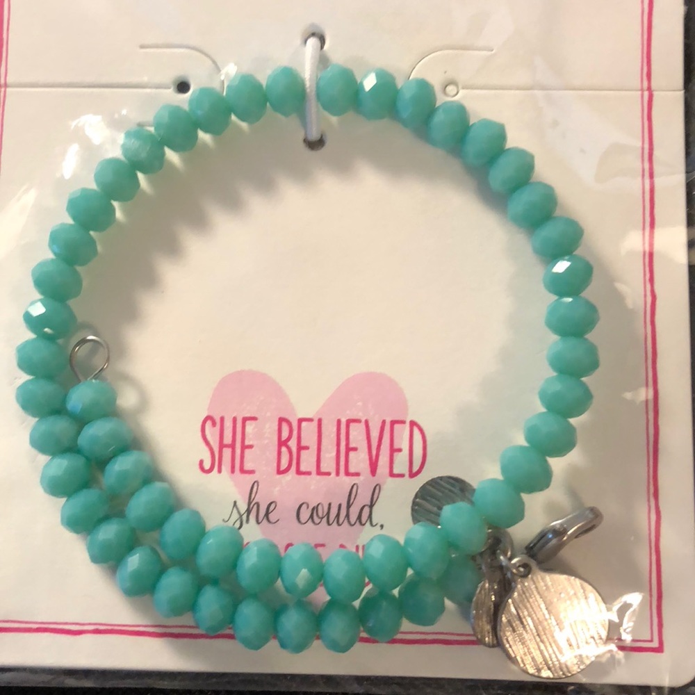 Beaded Charm Bracelet